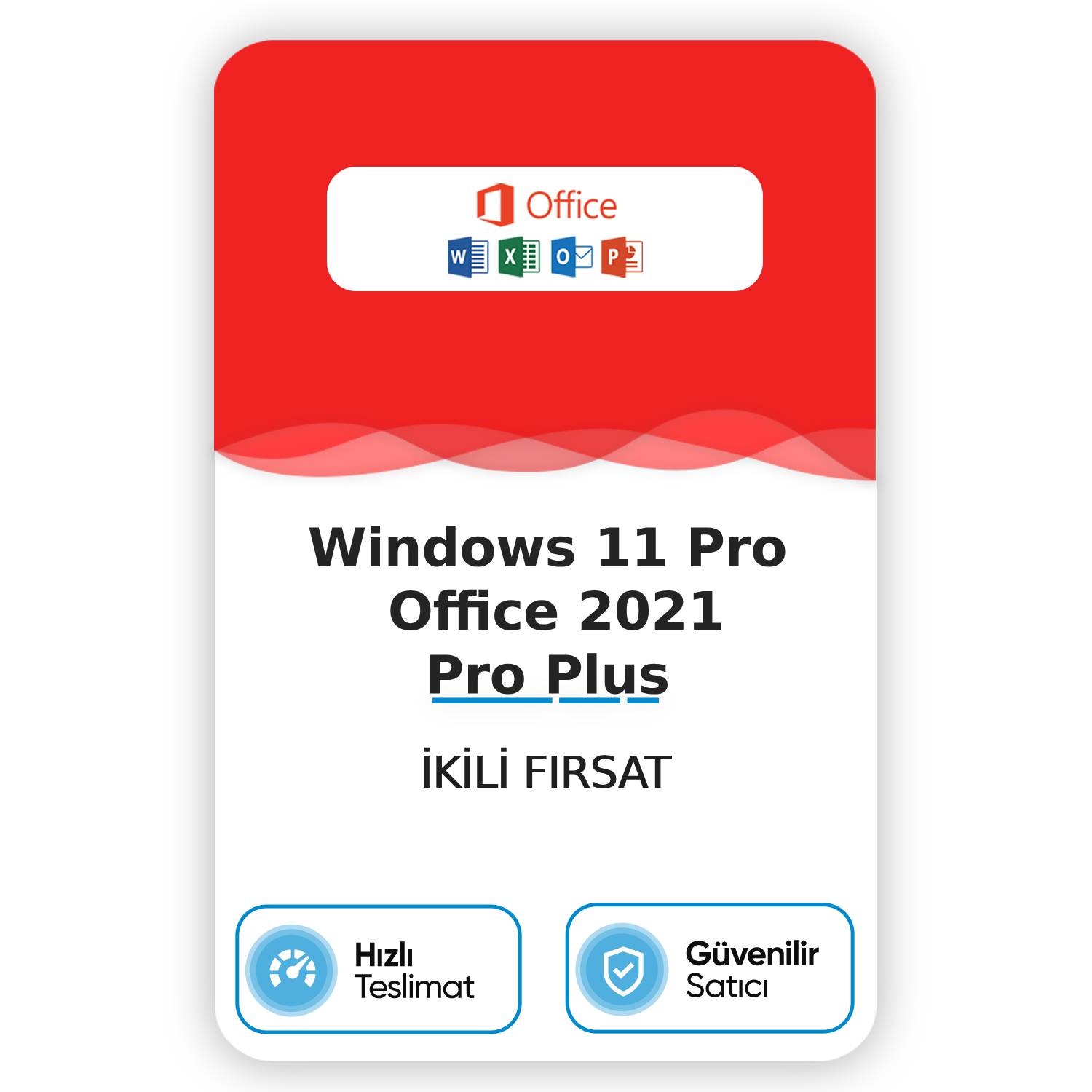 Windows 11 Pro + Office 2021 Pro Plus